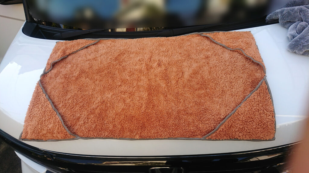 HONDA N-BOX 特別仕様車 洗車時の拭き取りに「サムライプロデュースのマイクロファイバータオル」を使ってみました。 | momotaro  blog